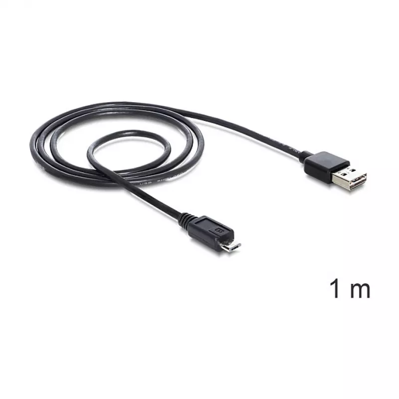 Καλώδιο USB DeLOCK EASY-USB 2.0-A USB 2.0 micro-B 1m