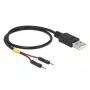 Καλώδιο USB DeLOCK 85402 0,3 m USB A μαύρο
