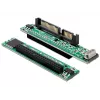 Προσαρμογέας καλωδίου DeLOCK 61987 SATA 22p σε IDE 44p μαύρο/πράσινο