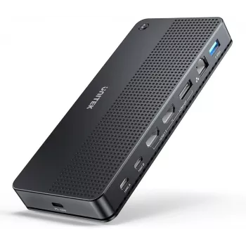 Docking station UNITEK D1103A01 USB4 Ενσύρματο μαύρο 100W Power Delivery