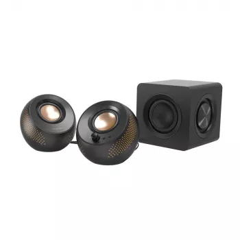 Creative Labs Creative Pebble X Plus Σετ ηχείων 30 W Universal μαύρο 2.1 κανάλια Bluetooth