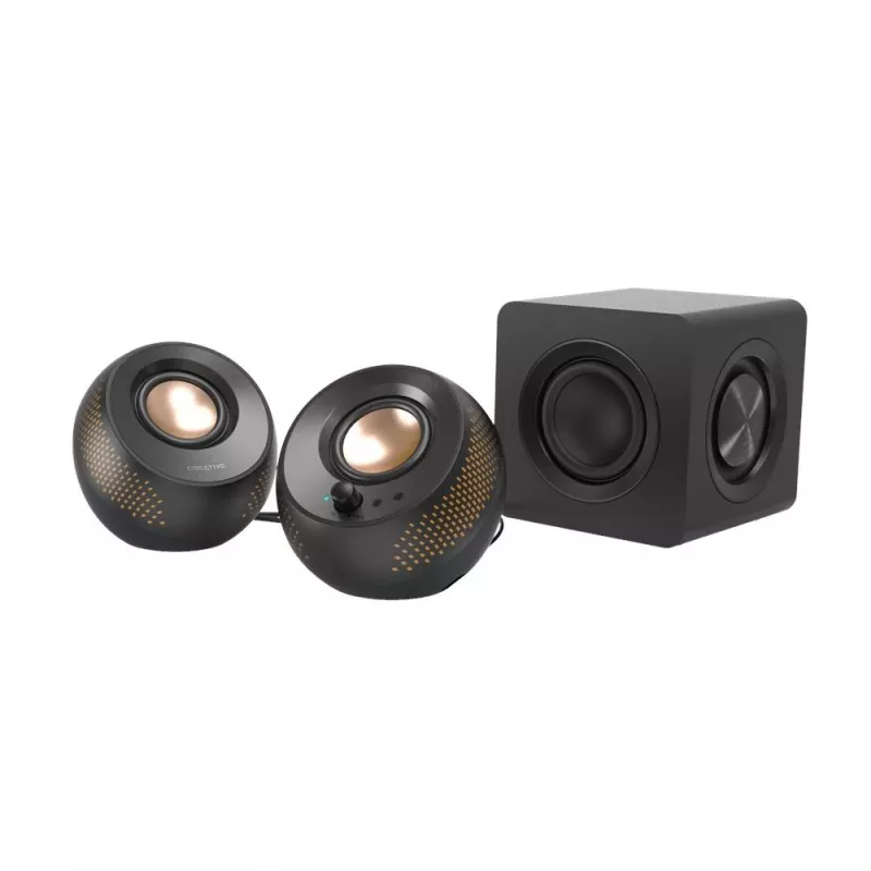 Creative Labs Creative Pebble X Plus Σετ ηχείων 30 W Universal μαύρο 2.1 κανάλια Bluetooth