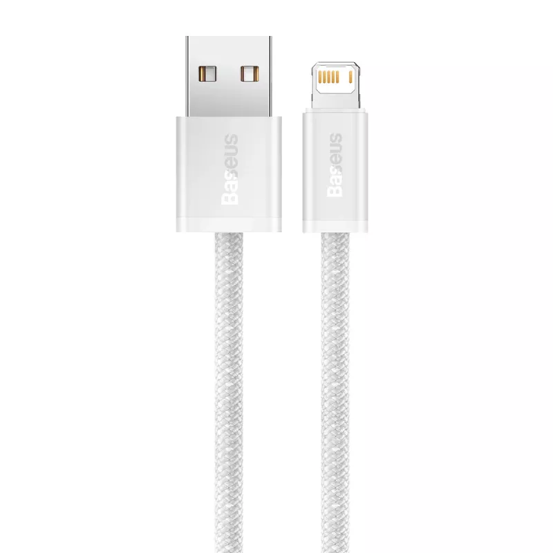 Καλώδιο Baseus Dynamic USB σε Lightning, 2,4A, 2m (λευκό)