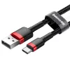 Καλώδιο κινητού Baseus Κόκκινο 1m USB A USB C