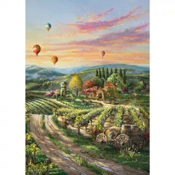 Thomas Kinkade Studios: Peaceful Valley Vineyard, παζλ