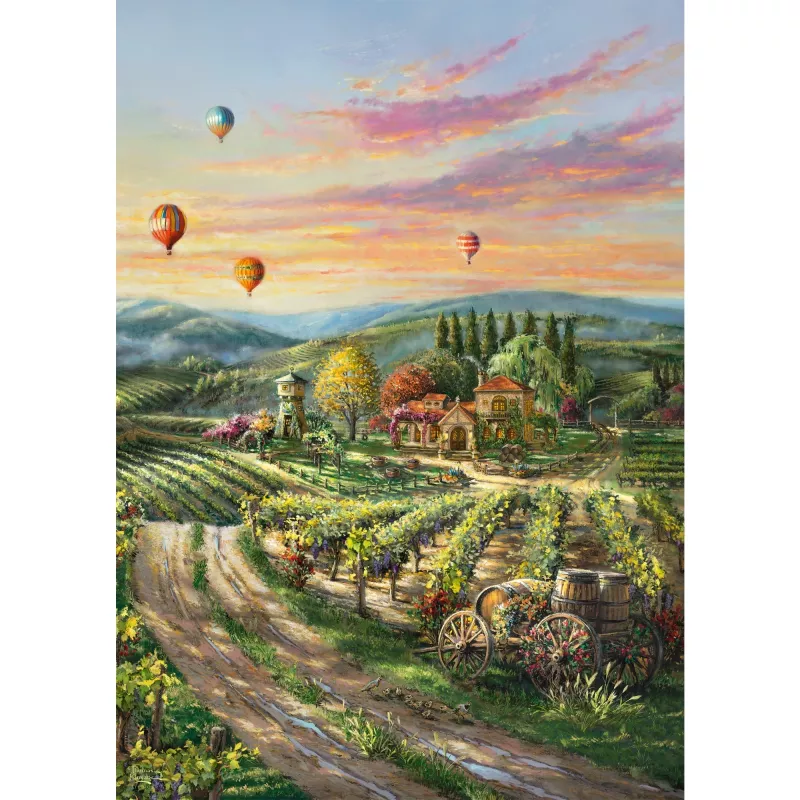 Thomas Kinkade Studios: Peaceful Valley Vineyard, παζλ