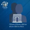 3D Παζλ Ravensburger 12008029 κτίριο 269 mm x 239 mm