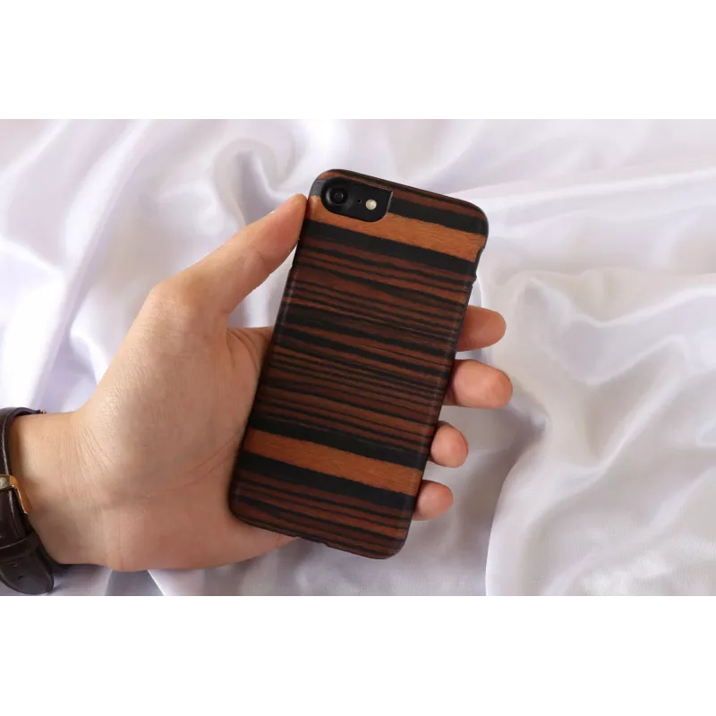 Θήκη Man&Wood Ebony/BL iPhone 7