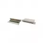 Patch Panel Desktop - patch panel - CAT 6 - STP - RJ-45 X 12 - γκρι, RAL 7035 -