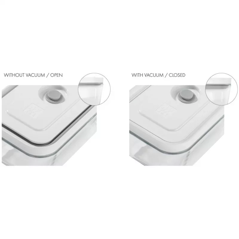 Zwilling Fresh & Save 36804-100-0 δοχείο τροφίμων με κενό αέρα S, 0,4 l, πλαστικό, λευκό