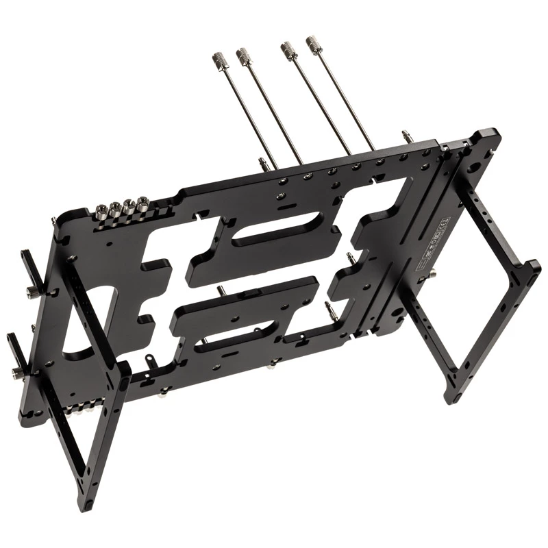 Benchtable Streacom BC1 V2 μαύρο υποστήριξη ATX αλουμίνιο