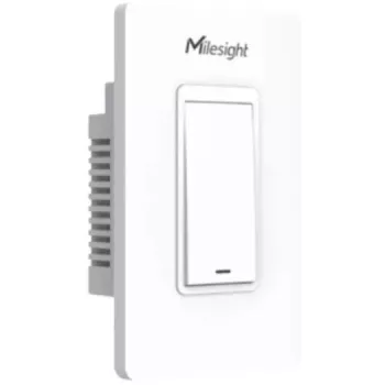 Milesight WS501-868M-3W-W11-EU LoRaWAN διακόπτης τοίχου, 3 συρμάτων, 1 κουμπί