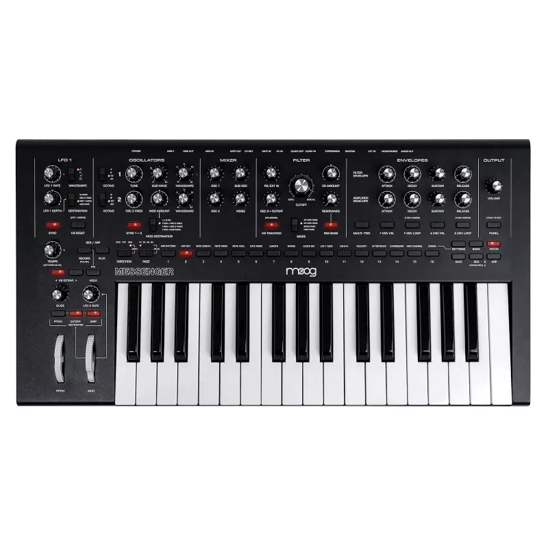 Αναλογικό συνθεσάιζερ Moog MOOG MESSENGER – μονοφωνικό επιτραπέζιο όργανο