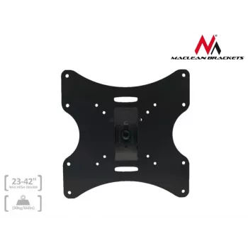 Maclean MC-501A βάση τοίχου για TV 23-42 ίντσες, έως 30 kg, VESA 200x200, μαύρη