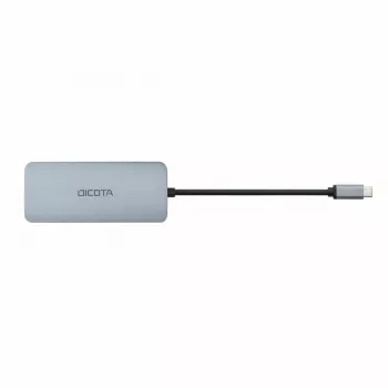 Dicota USB-C 8-in-1 Multi Hub 4K PD 100W ασημί