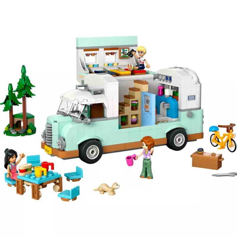 LEGO Motor Home Set 42663 — LEGO Friends τροχόσπιτο, 778 τεμ., 3 μίνι κούκλες, από 7 ετών