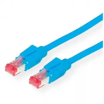 Draka UC900 SS27 - Καλώδιο patch - RJ-45 (M) σε RJ-45 (M) - 7,0 m - SFTP, PiMF - CAT 6 - χωρίς αλογόνα, προστασία γλωττίδας, λεπτό σύρμα - μπλε (21.05.2074)