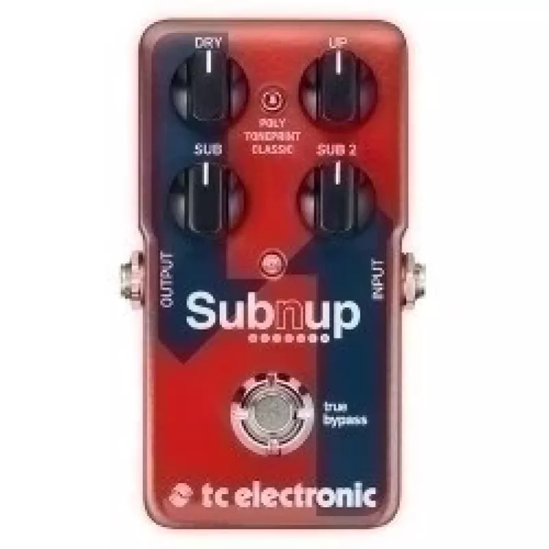 Πολυφωνικό pitch-shifter-octaver pedal TC Electronic Sub 'N' Up (Μοντέλο 000-DDQ00-00010)