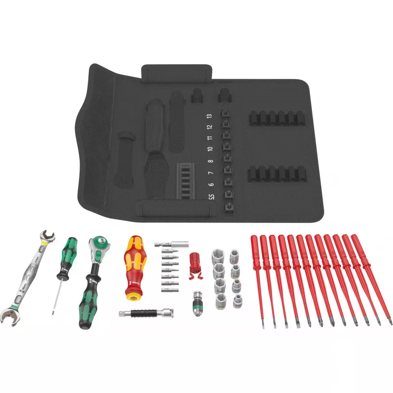Wera Kraftform Kompakt W 2 σετ εργαλείων συντήρησης, 35 τεμ. (05135870001)