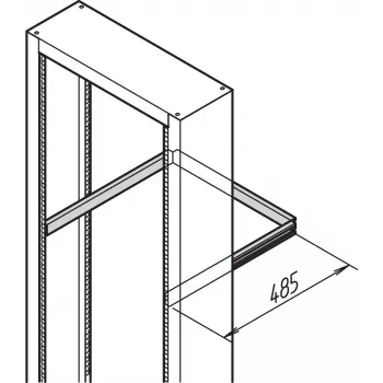 Schroff Ράγα συγκράτησης καλωδίων 483L (20118460)
