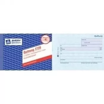 Avery Zweckform 306 Βιβλίο αποδείξεων (απόδειξη), ΦΠΑ χωριστά