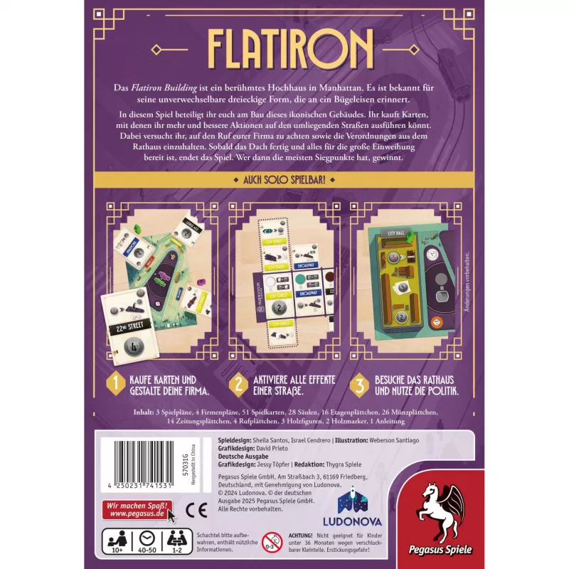 Flatiron, επιτραπέζιο παιχνίδι