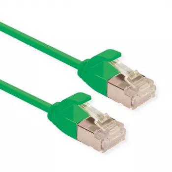 ROLINE U/FTP DataCenter Patch Καλώδιο Cat.6A (Κλάση EA), LSOH, λεπτό, Πράσινο, 2 m (21.15.3335)