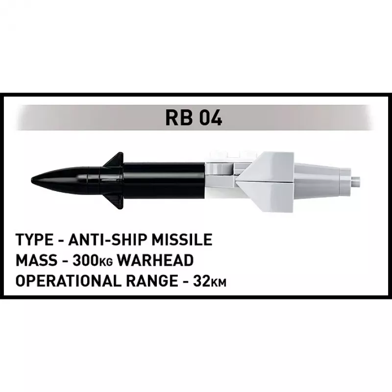 Cobi Blocks Saab AJ 37 Viggen 881 τεμ. Σετ κατασκευής