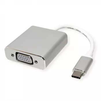 ROTRONIC-SECOMP Roline - Προσαρμογέας βίντεο - USB-C αρσενικό σε προσαρμογέα VGA