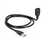 Καλώδιο USB DeLOCK 1m USB 2.0 USB A μαύρο