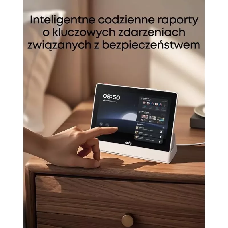 Βοηθός οικιακής ασφάλειας Anker Eufy T87A03W1 Smart συσκευή Μαύρο/Λευκό