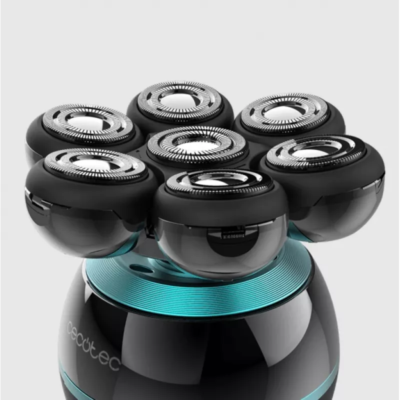 Trimmer ακριβείας Cecotec Bamba PrecisionCare Skull μαύρο γένια πρόσωπο