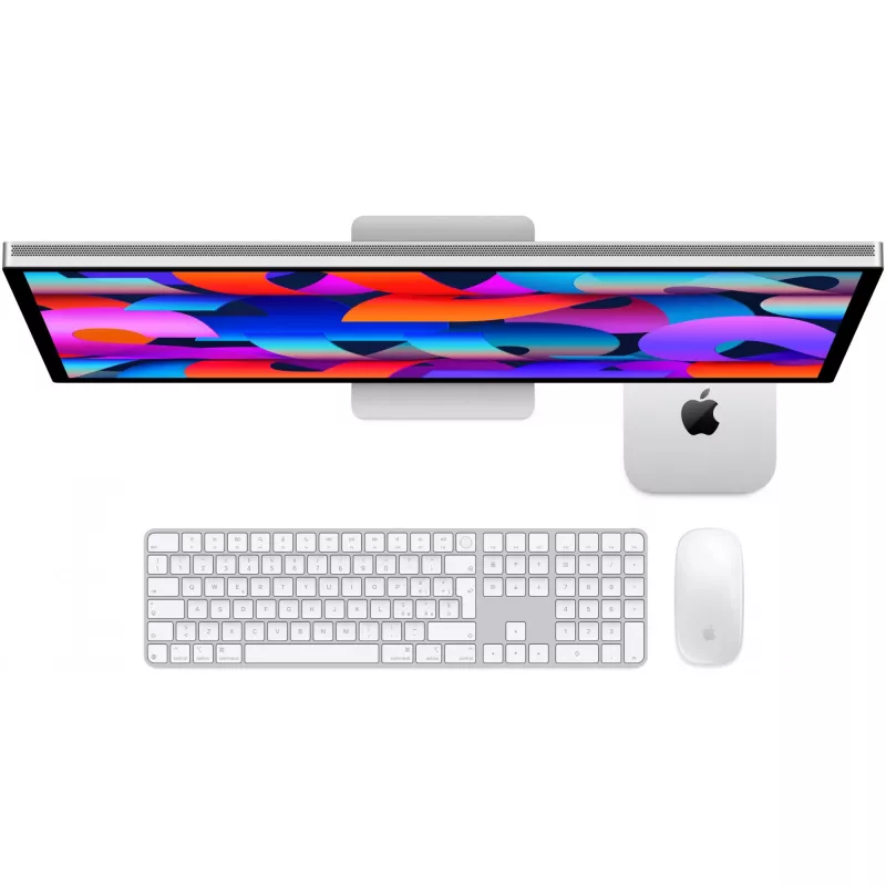 Apple Mac Mini Z1JV M4 Pro 12C CPU/16C GPU/16C N.E. 24GB 4TB SSD Gbit Eth DE Ασημί