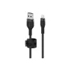 Καλώδιο Lightning 2m Belkin CAA010BT2MBK USB-C σε Lightning Μαύρο