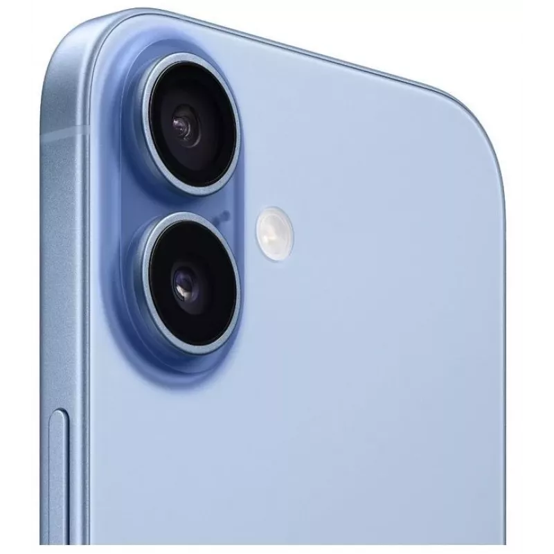 Apple iPhone 17 MG6L4HN/A smartphone 6,3 ιντσών, 256 GB, 8 GB RAM, 5G, έκδοση Ινδίας, Mist Blue
