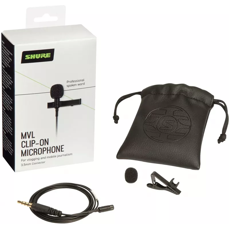 Shure MVL Μικρόφωνο Lavalier για smartphone ή tablet | Shure