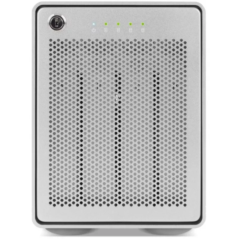 Mercury Elite Pro Quad, Θήκη δίσκου ασημί, USB 3.2 Gen 2, Έτοιμο για RAID