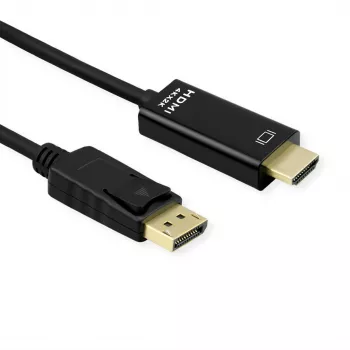 ROLINE 11.04.5997-10 Καλώδιο DisplayPort σε HDMI, 3 m, μαύρο