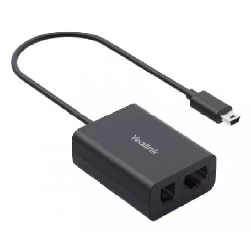 Προσαρμογέας EHS Yealink EHS62 — Αξεσουάρ Headset/Ακουστικών, μαύρο