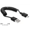 Καλώδιο USB DeLOCK USB 2.0-A/USB micro-B 0,6 m