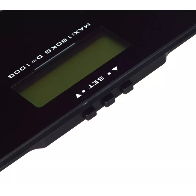 Ζυγαριά μπάνιου Esperanza EBS018K – ηλεκτρονική, 180 kg, μαύρη