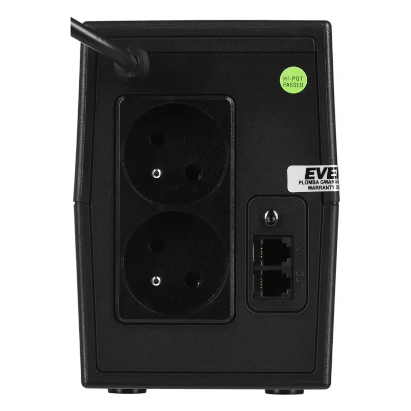 Ever EASYLINE 850 AVR USB Line-Interactive 0,85 kVA 480 W 2 έξοδοι AC