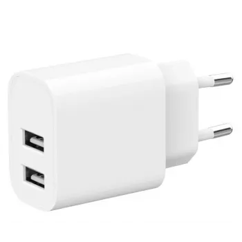 Φορτιστής Gembird TA-UC-2A12-01 Indoor AC 2.4A 2 USB Λευκό
