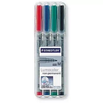 Μαρκαδόρος Staedtler 315 WP4 Μαύρο Μπλε Πράσινο Κόκκινο