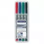 Μαρκαδόρος Staedtler 315 WP4 Μαύρο Μπλε Πράσινο Κόκκινο