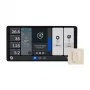 Shelly Wall Display X2 πίνακας ελέγχου, Wi-Fi, Bluetooth, ασημί + BLU H&T ιβουάρ