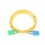 Καλώδιο patch Extralink SC/UPC - SC/APC, Singlemode Duplex, G.652D οπτική ίνα, PVC 3 mm, 5 m