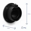 Akyga AK-SC-E01 Wall Holder for Type 2 EV Charging Connector