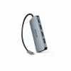 Dicota USB-C 8-in-1 Multi Hub 4K PD 100W ασημί