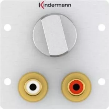 Πρίζα 2 x RCA Kindermann 7444000518